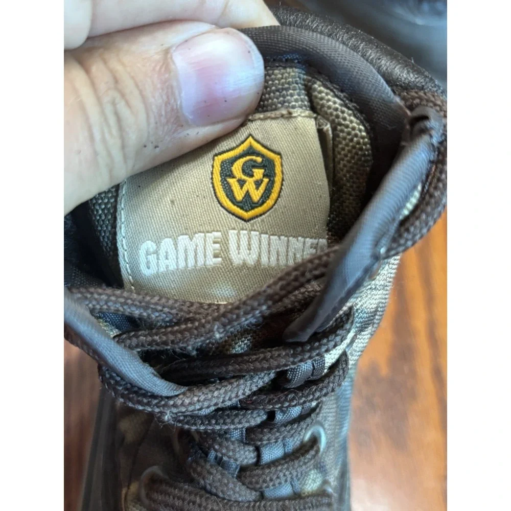 Game‎ Winner Kids Camo Duck Boots Thermolite Insulated Waterproof Size 10